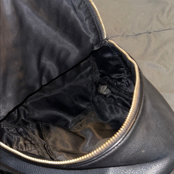 Victoria's Secret Black Chevron Backpack - Picture 7 of 14